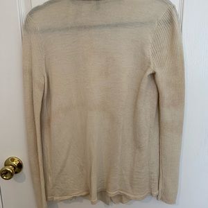 **SOLD**Eileen Fisher cream open sweater